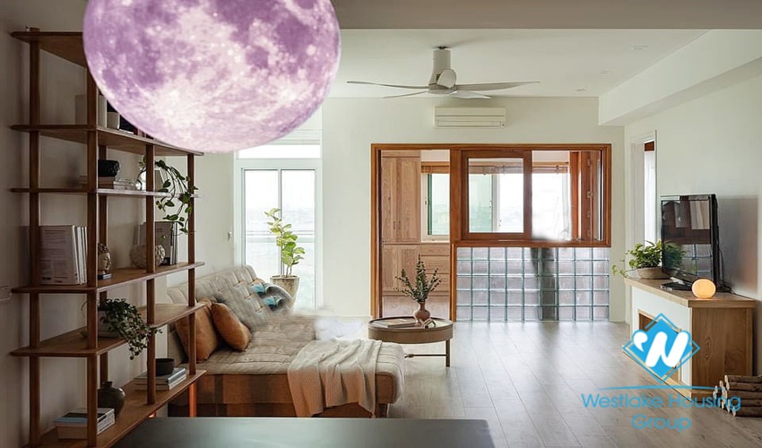 3 bedroom high floor apartment for rent with new modern furniture in Ciputra